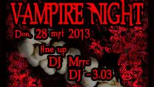 Pre-BUTFF Vampire night flyer Vampire Night