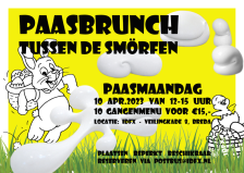 PaasBrunch tussen de Smörfen