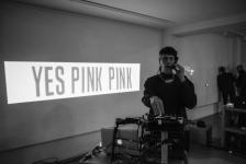 Yes...PinkPink tijdens opening Interference Prefrontaal 2014 donderdag 6 november
