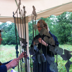 Marijke legt laatste hand aan Giraffe