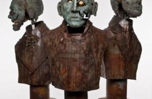 Verval. Sculptuur van Niels van Bunningen