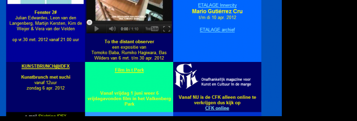 Oude IDFX site